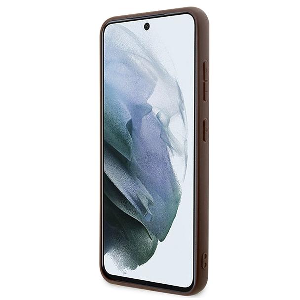 GUESS futerał do SAMSUNG S24 Plus GUHCS24MG4GFBR (Classic logo) brązowy