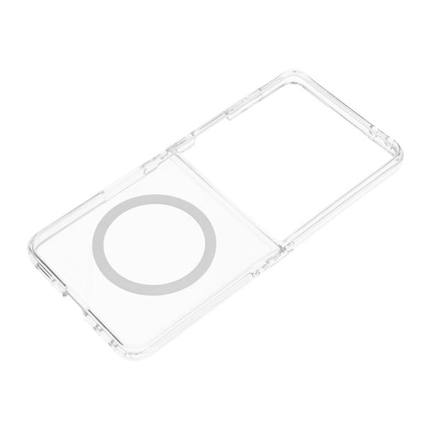 Etui na Samsung Z Flip 8 4sF-S Clear zgodny z MagSafe transparentne