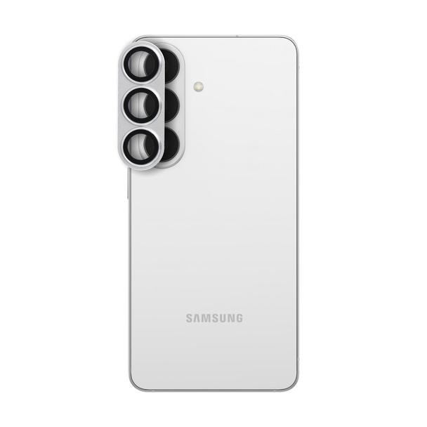 Szkło hartowane na aparat AR+AF Full Metal do SAMSUNG S26 srebrne