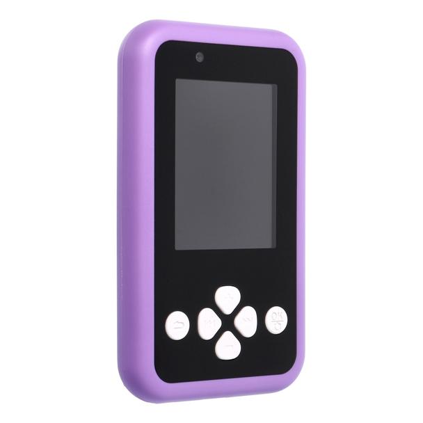 Konsola do gier dla dzieci z ekranem IPS 2,4" z przyciskami KDC-0027A fioletowy