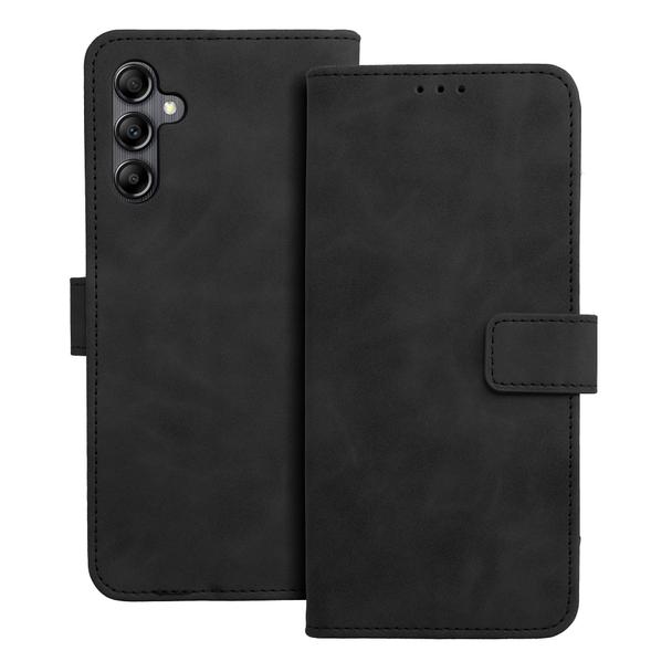 Etui z klapką na Samsung A14 4G / A14 5G Tender Book czarne