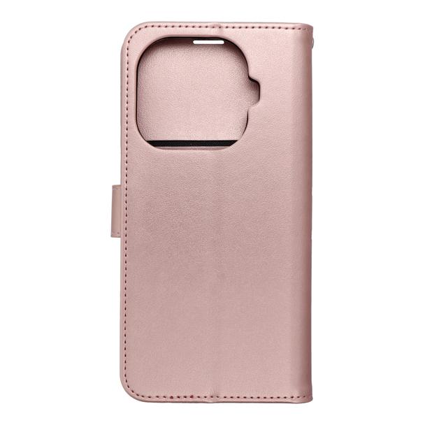 Etui z klapką na Xiaomi Redmi 15T PRO Mezzo Book mandala złoto-różowe