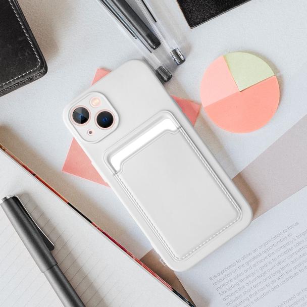 Futerał do iPhone 16 PRO MAX Card Case biały