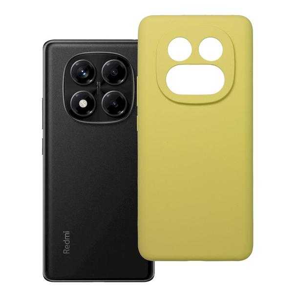 Futerał do Xiaomi Redmi Note 14 PRO 4G Silicone 2mm żółty