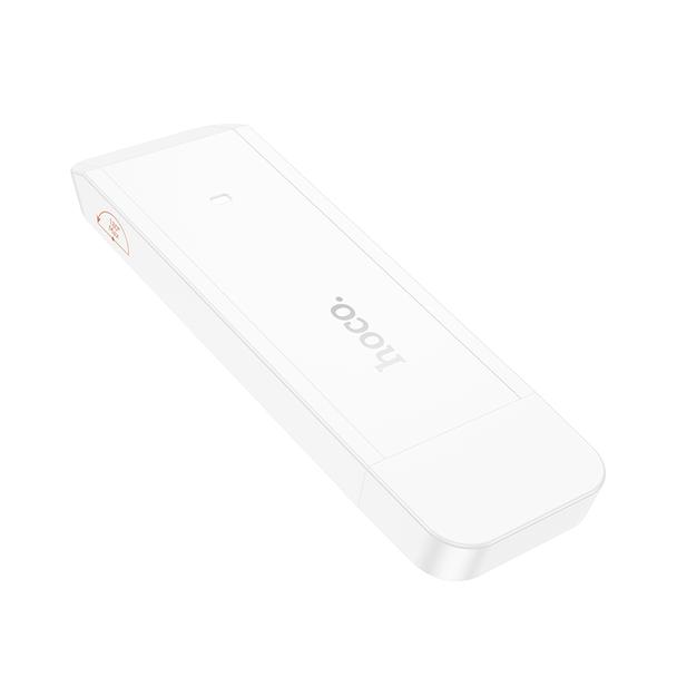 Router bezprzewodowy przenośny USB A Hoco WiFi HI40 biały