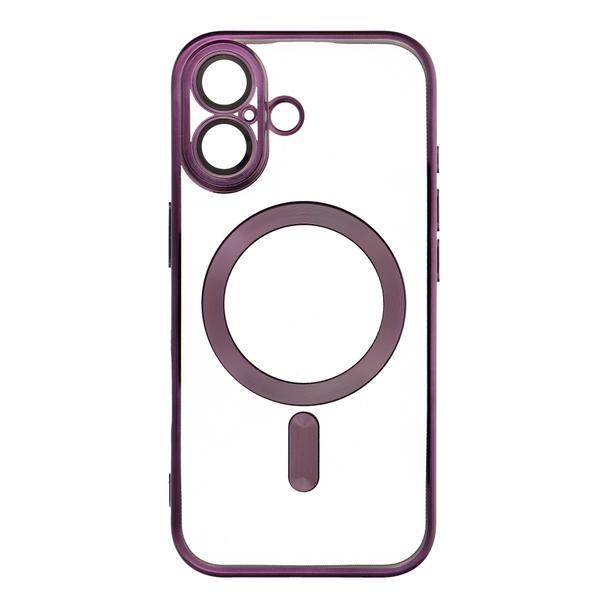 Futerał do iPhone 17 Electro Mag Cover zgodny z MagSafe fioletowy