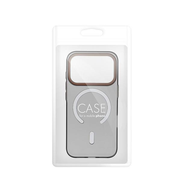 Etui na iPhone 18 Pro / 17 Pro Go Orange zgodne z MagSafe czarne