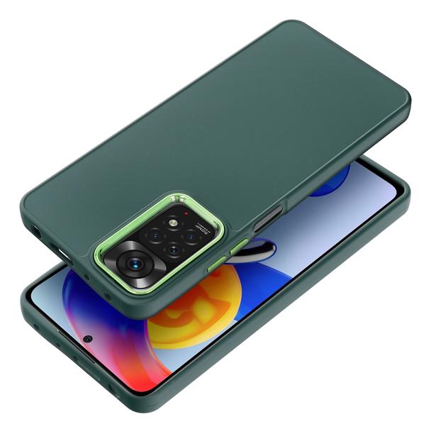 Futerał do Xiaomi Redmi Note 11 / 11S Frame zielony