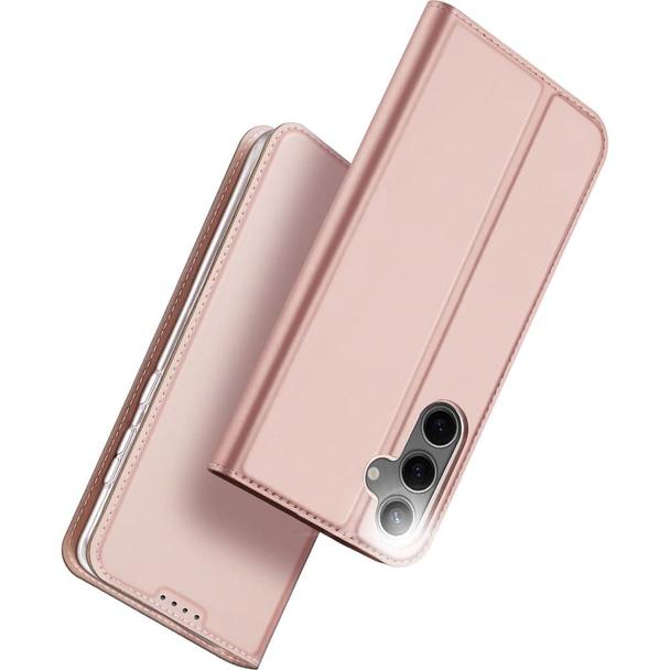DUX DUCIS kabura SKIN PRO do SAMSUNG S25 różowa