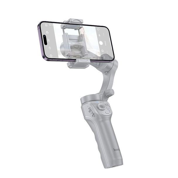 Gimbal z 3-osiową stabilizacją Hoco K24 szary