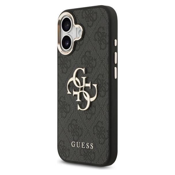 GUESS futerał do IPHONE 17 GUHCP17S4GMGCGR (PU W/ Big 4G Classic Logo) złoto czarny