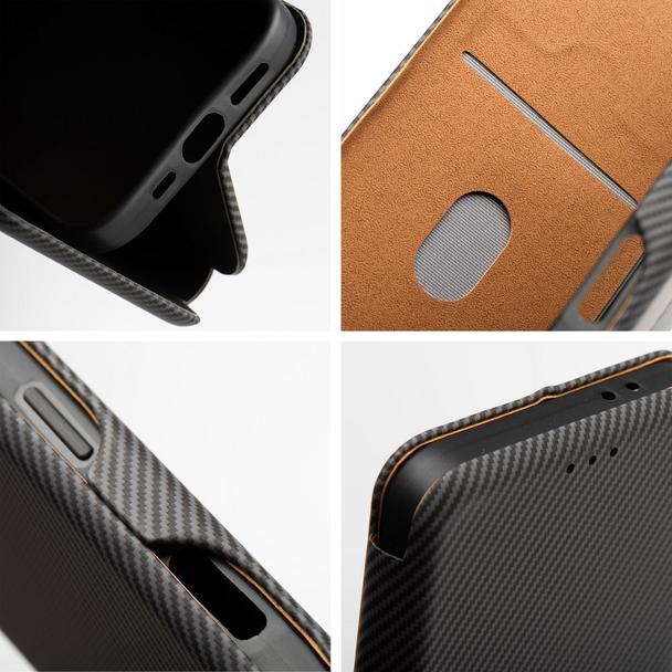 Etui z klapką na iPhone 16 PRO Folio Side Magnet szare
