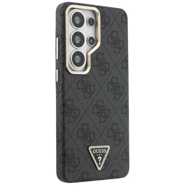GUESS futerał do SAMSUNG S26 Ultra GUHMS26LP4GTDGMK (4G Triangle Logo MagSafe) czarny