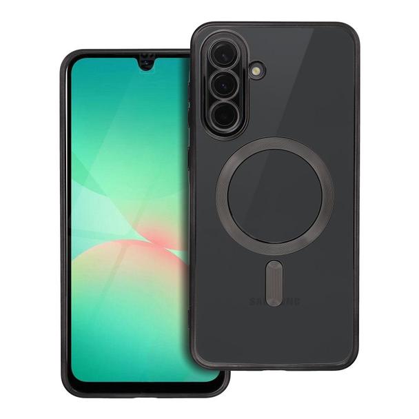 Futerał do Samsung A56 Electro Mag Cover zgodny z MagSafe czarny