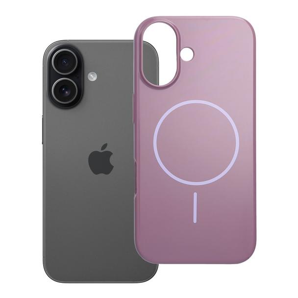Etui na iPhone 17 Glossy Mag Cover zgodny z MagSafe fioletowe