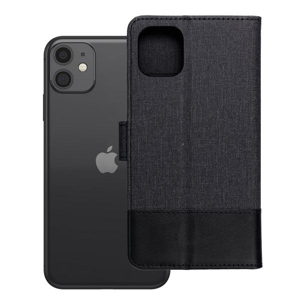 Etui z klapką na iPhone 11 Gomma Book czarne