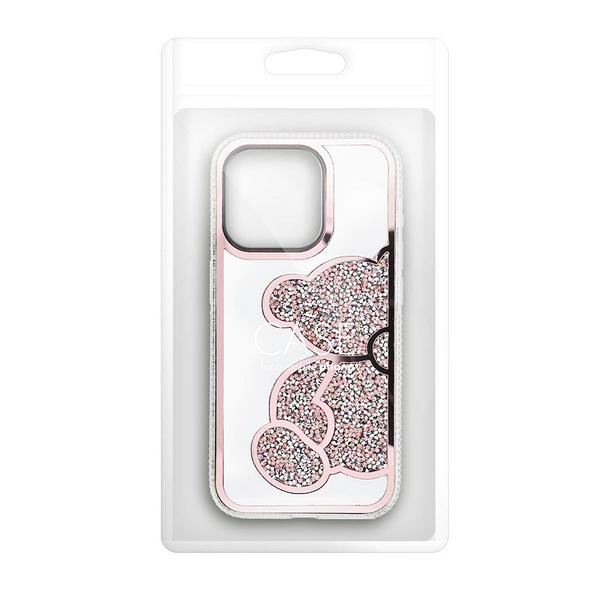 Etui na iPhone 18 Pro / 17 Pro Teddy Bear różowe