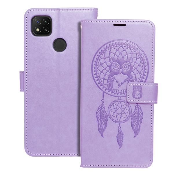 Etui z klapką Mezzo Book na Xiaomi Redmi 10C łapacz snów fioletowy