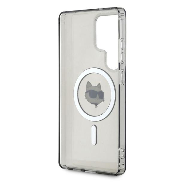 KARL LAGERFELD futerał do SAMSUNG S25 Ultra KLHMS25LHLSCHK (Magnetic IML Metal Choupette Head) czarny