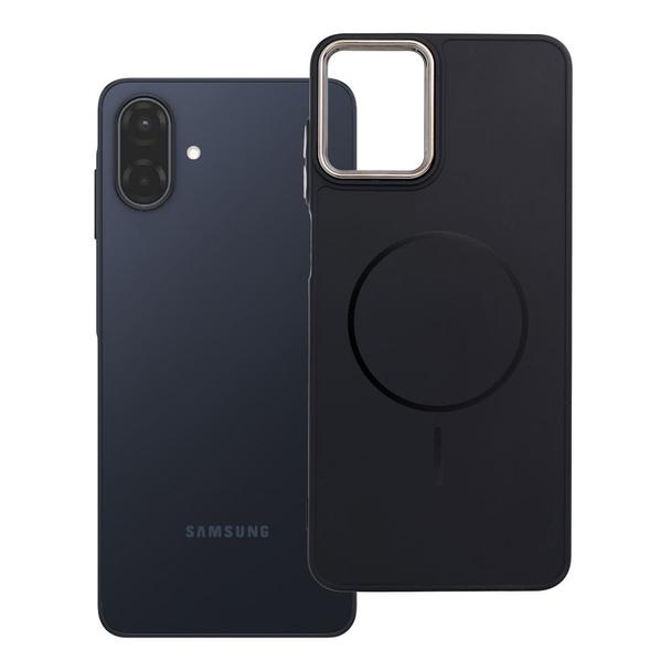 Etui na Samsung A07 / A08 Frame Mag Cover zgodne z MagSafe czarne