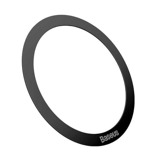 BASEUS blaszki uniwersalne kompatybilne z MagSafe PCCH000001 2 sztuki czarne