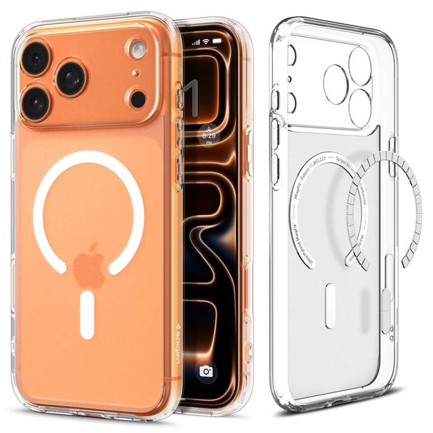 SPIGEN futerał ULTRA HYBRID MAG MAGSAFE IPHONE 17 PRO MAX FROST WHITE