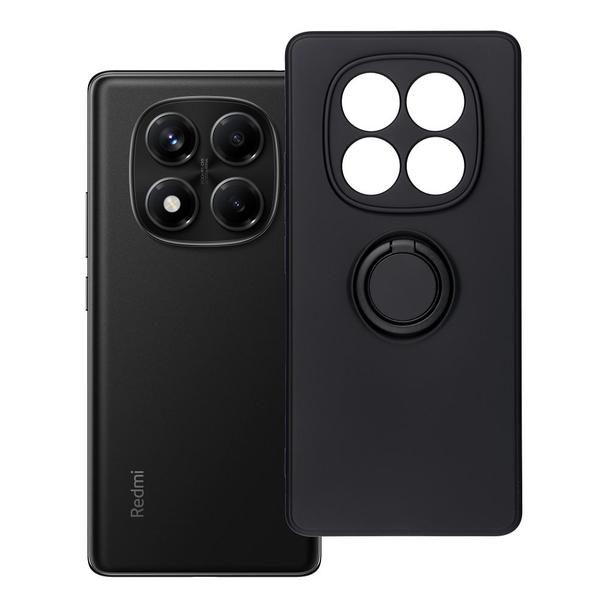 Etui na Xiaomi Redmi Note 14 PRO 4G Silicone Ring czarne