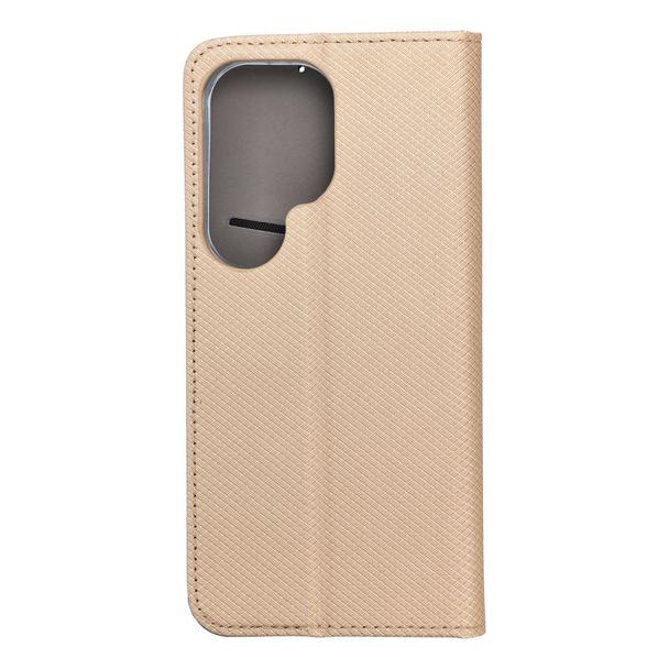 Etui z klapką na Samsung S26 ULTRA Smart Case Book złote