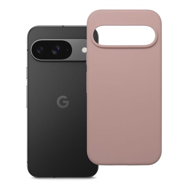 Futerał do Google Pixel 9 Silicone 2mm pudrowy róż