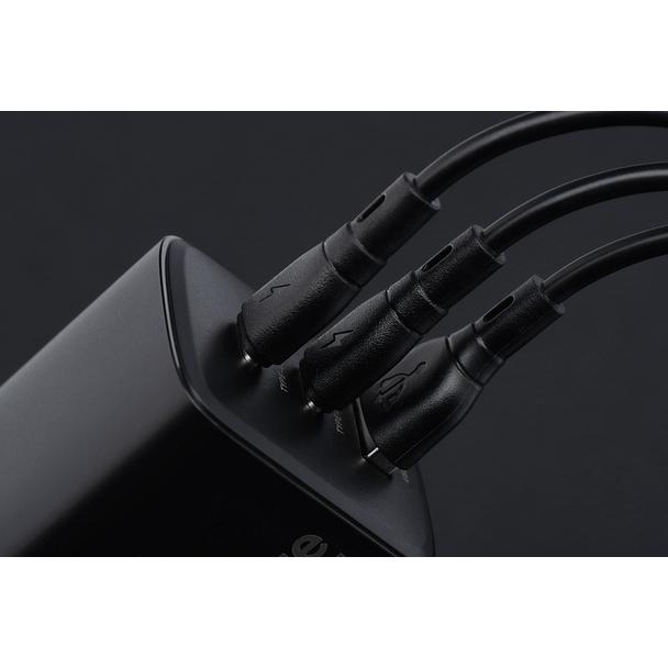Kabel USB C do USB C Blue Star 3A 60W ECO 1 m PJ73-13-3 czarny