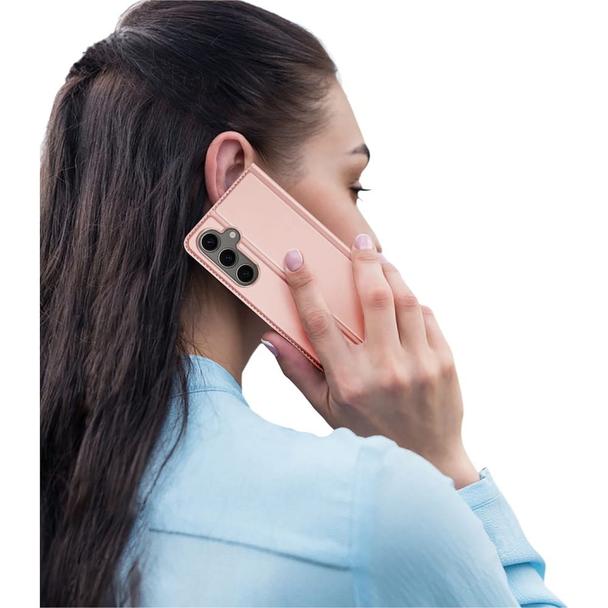 DUX DUCIS kabura SKIN PRO do SAMSUNG S25 Plus różowa