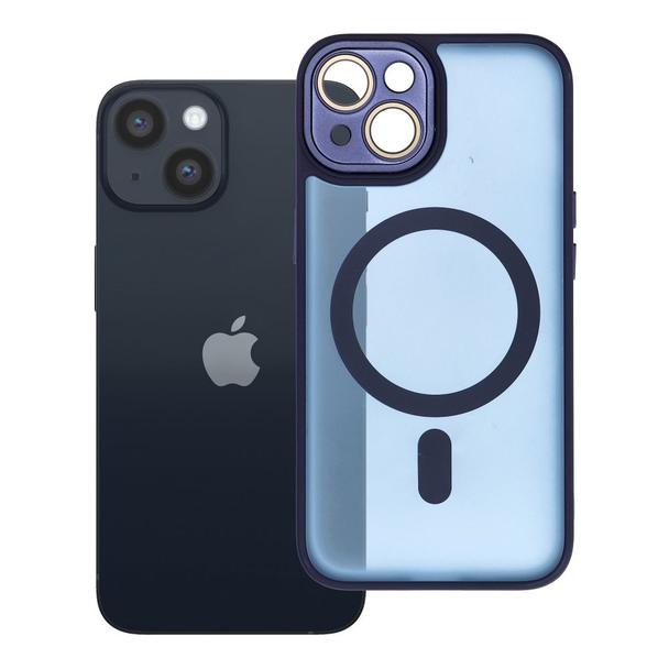 Etui na iPhone 14 Variete Mag Cover zgodne z MagSafe granatowe