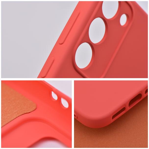 Etui na Samsung S25 FE / S26 FE Silicone brzoskwiniowe