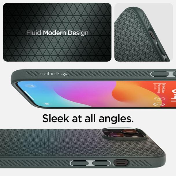 SPIGEN futerał LIQUID AIR do IPHONE 15 abyss green