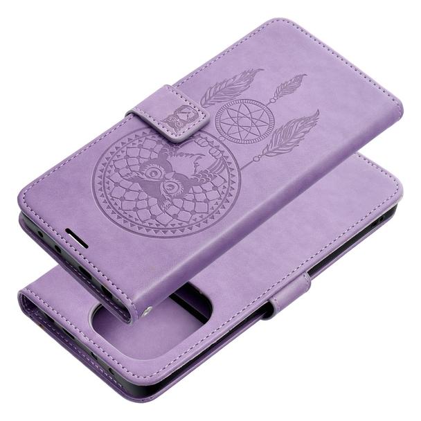 Etui z klapką na Xiaomi Redmi NOTE 13 4G Mezzo Book łapacz snów fioletowe