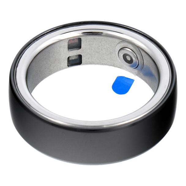 Smart Ring R8- inteligentny pierścień ceramiczny ze stacją ładującą rozmiar 15,4mm czarny