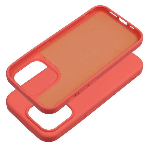 Futerał do iPhone 15 PRO Silicone brzoskwiniowy