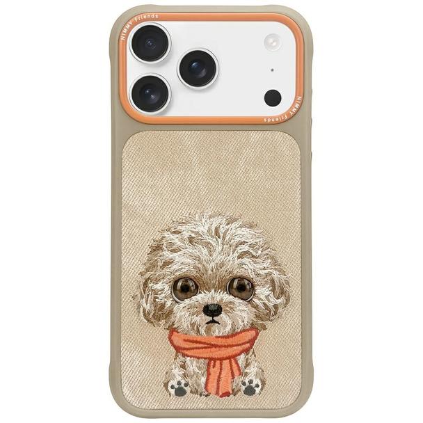 NIMMY futerał BIG EYED PET 2.0 Dog do IPHONE 17 Pro Max beżowy