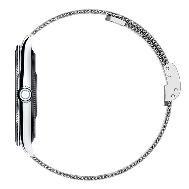 Smartwatch TITMO O-170 (AMOLED, bluetooth call, pasek stal szlachetna silver mesh) srebrny 0INT