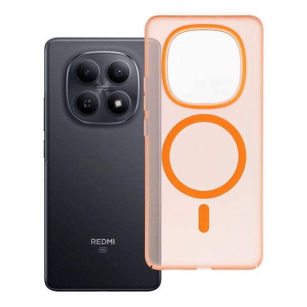 Etui na Xiaomi Redmi Note 15 5G Go Orange zgodne z MagSafe pomarańczowe