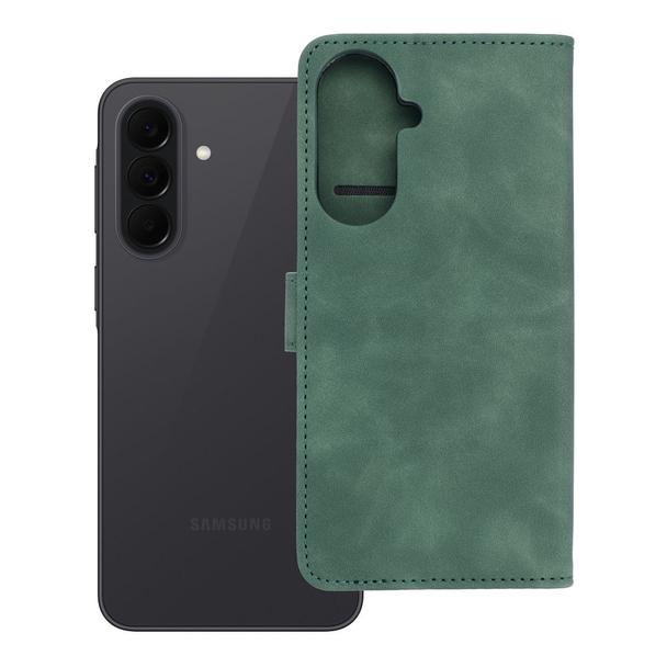 Etui z klapką na Samsung A37 5G Tender Book zielone