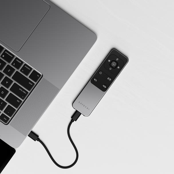 Wskaźnik laserowy bezprzewodowy Satechi bluetooth R2 ST-BTMR2M szary