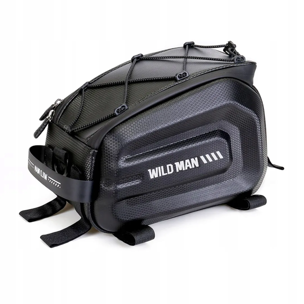 WILDMAN sakwa rowerowa na bagażnik 4L GD5 czarna
