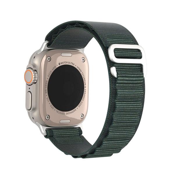 DUX DUCIS pasek GS nylonowy do Apple Watch 42 / 44 / 45 / 49 mm oliwkowy
