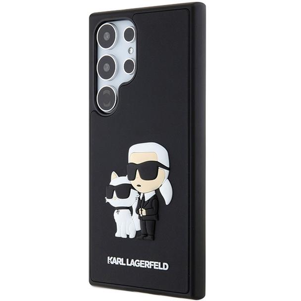 KARL LAGERFELD futerał do SAMSUNG S24 Ultra KLHCS24L3DRKCNK (3D RUBBER KC NFT) czarny
