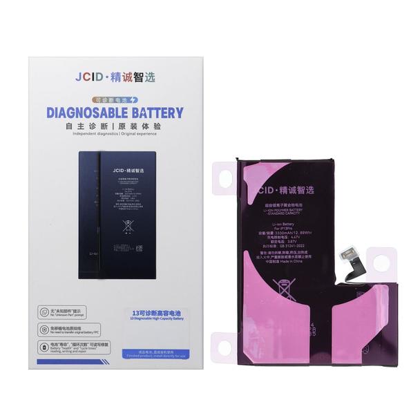 JCID Bateria z możliwością przypisania jako USED do iPhone 13 Pro 3330 mAh (zwiększona pojemność)