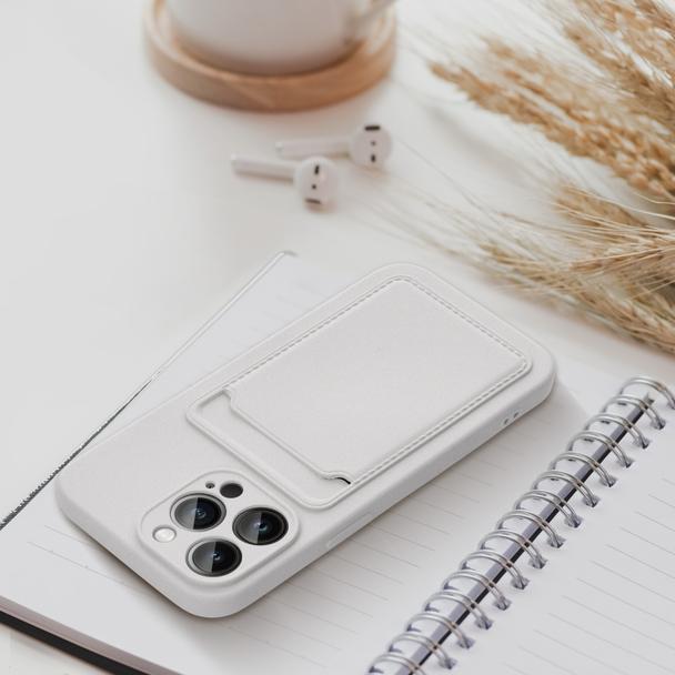 Futerał do iPhone 7 / 8 / SE 2020 / SE 2022 Card Case biały
