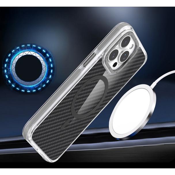 Etui na iPhone 18 Pro Max / 17 Pro Max Fiber zgodne z MagSafe szare