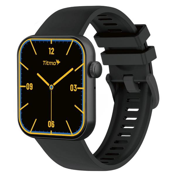 Smartwatch TITMO E-150 (AMOLED, bluetooth call) czarny 0INT