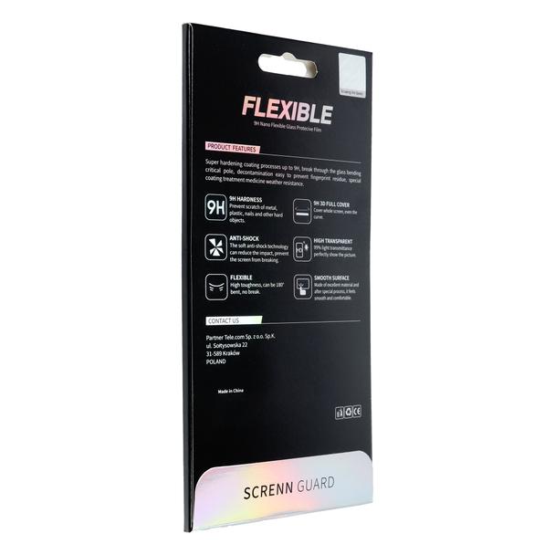 Szkło hybrydowe Bestsuit Flexible 5D Full Glue do iPhone 6/6s Plus biały